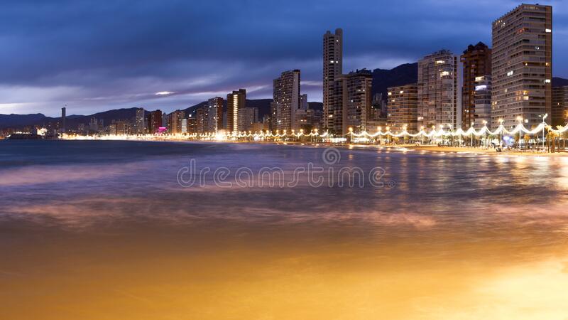 Benidorm At Night